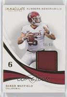 Immaculate Numbers Memorabilia - Baker Mayfield #/99