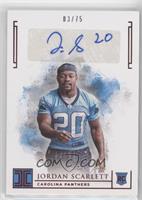 Rookie Autographs - Jordan Scarlett #/75