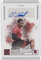 Rookie Autographs - Qadree Ollison #/99