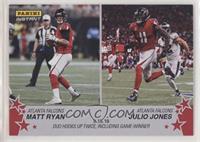 Matt Ryan, Julio Jones #/66