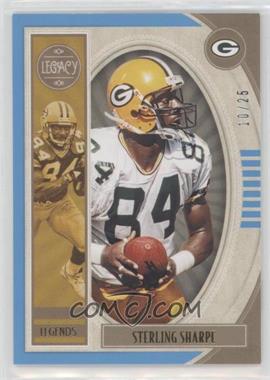 2019 Panini Legacy - [Base] - Indigo #135 - Legends - Sterling Sharpe /25