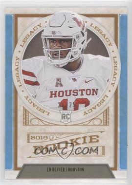 2019 Panini Legacy - [Base] - Indigo #165 - Rookies - Ed Oliver /25