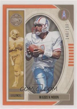 2019 Panini Legacy - [Base] - Orange #113 - Legends - Warren Moon /199