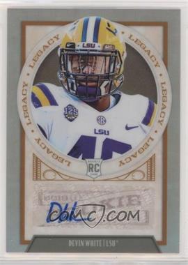 2019 Panini Legacy - [Base] - Premium Edition Penmanship Prizm #160 - Rookies - Devin White