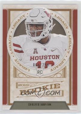 2019 Panini Legacy - [Base] - Red #165 - Rookies - Ed Oliver /299