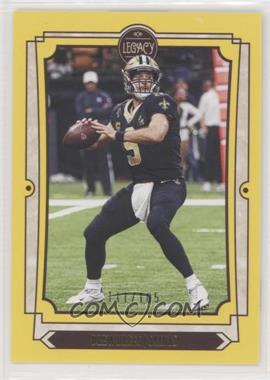 2019 Panini Legacy - [Base] - Yellow #71 - Drew Brees /165