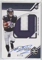 Rookie Patch Autographs Variations - Miles Boykin #/10