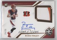 Rookie Patch Autographs - Ryan Finley #/23