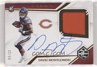 Rookie Patch Autographs - David Montgomery #/23