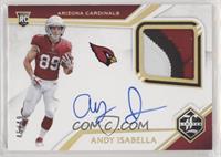 Rookie Patch Autographs - Andy Isabella #/49