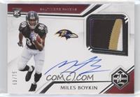 Rookie Patch Autographs - Miles Boykin #/75