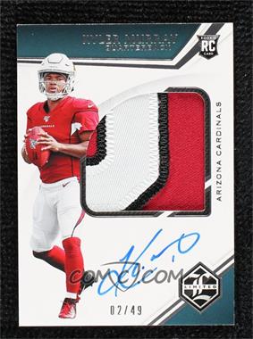 2019 Panini Limited - [Base] - Silver Spotlight #141 - Rookie Patch Autographs Variations - Kyler Murray /49