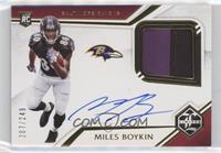 Rookie Patch Autographs - Miles Boykin #/249