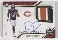 Rookie Patch Autographs - Riley Ridley #/199