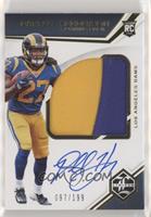 Rookie Patch Autographs Variations - Darrell Henderson #/199