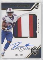 Rookie Patch Autographs Variations - Devin Singletary #/199