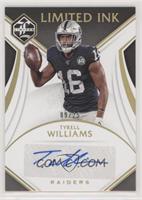 Tyrell Williams #/25