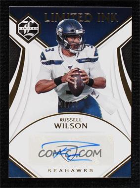 2019 Panini Limited - Limited INK #LI-RW.3 - Russell Wilson /10