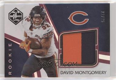 2019 Panini Limited - Rookie Jumbo Jerseys - Ruby Spotlight #RJJ-23 - David Montgomery /25