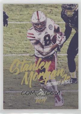 2019 Panini Luminance - [Base] - Gold #189 - Rookie - Stanley Morgan Jr. /275