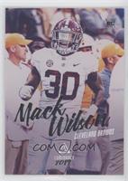 Rookie - Mack Wilson