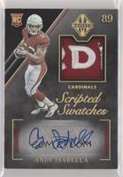 Rookie Scripted Swatches - Andy Isabella [EX to NM] #/5