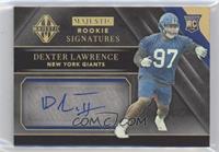 Majestic Rookie Signatures - Dexter Lawrence #/10