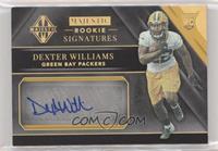 Majestic Rookie Signatures - Dexter Williams #/10