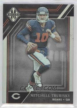 2019 Panini Majestic - [Base] - Holo Silver #62 - Mitchell Trubisky /25