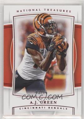 2019 Panini National Treasures - [Base] - Jersey Number Red #63 - A.J. Green /16
