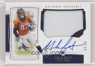 2019 Panini National Treasures - [Base] #182 - Rookie Patch Autographs - Noah Fant /99