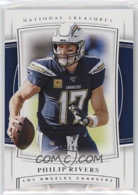 2019 Panini National Treasures - [Base] #19 - Philip Rivers /99