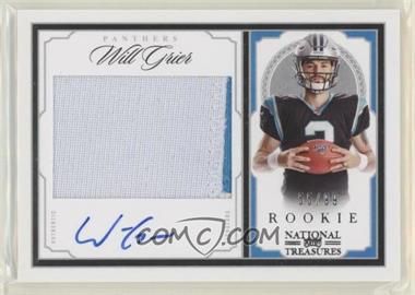 2019 Panini National Treasures - Crossover Rookie Patch Autographs #CRS-WG - Will Grier /99