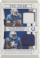 Jacoby Brissett, Marlon Mack #/99