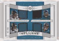 Calais Campbell, Dede Westbrook, DJ Chark Jr., Leonard Fournette #/99