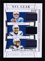 Easton Stick, Keenan Allen, Mike Williams #/99