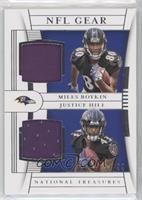 Justice Hill, Miles Boykin #/99