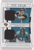 Gardner Minshew II, Josh Allen #/99