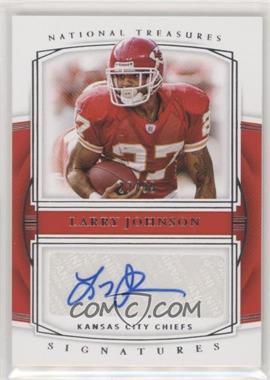 2019 Panini National Treasures - Signatures #S-LJ - Larry Johnson /99