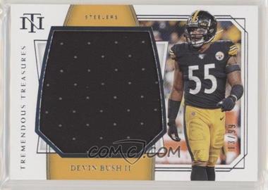 2019 Panini National Treasures - Tremendous Treasures Rookies #TT-35 - Devin Bush II /99