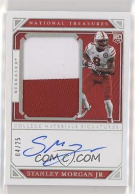 2019 Panini National Treasures Collegiate - [Base] - Silver #150 - College Materials Signatures - Stanley Morgan Jr. /25