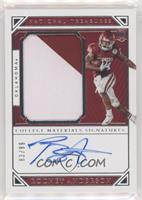 College Materials Signatures - Rodney Anderson #/99