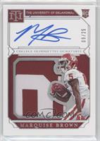 College - Marquise Brown #/25