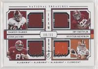 Damien Harris, Irv Smith Jr., Josh Jacobs, Hunter Renfrow #/99