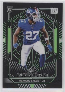 2019 Panini Obsidian - [Base] - Electric Etch Green #153 - Rookies - Deandre Baker /25 [EX to NM]
