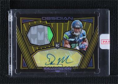 2019 Panini Obsidian - Rookie Jersey Autographs - Electric Etch Yellow #RJA-DKM - DK Metcalf /25 [Uncirculated]