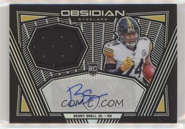 2019 Panini Obsidian - Rookie Jersey Autographs #RJA-BSJ - Benny Snell Jr. /150