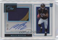 Premium Rookie Patch Autographs - Miles Boykin #/49