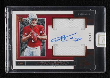 2019 Panini One - [Base] - Bronze #35 - Rookie Dual Patch Autographs - Kyler Murray /49 [Uncirculated]