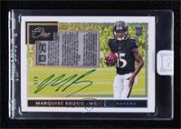 Rookie Patch Autographs - Marquise Brown [Uncirculated] #/5